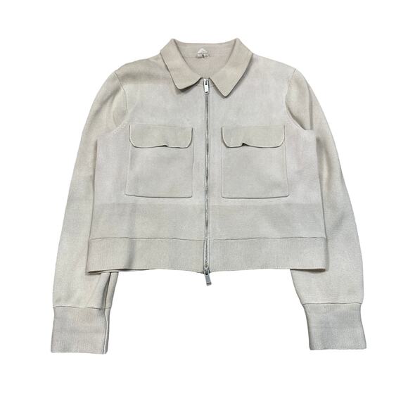 Arket Jackets & Blazers - Arket Merino Boxy Wool Blend Sweater Jacket Women's S